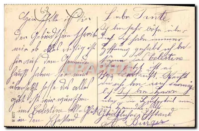 Mulhouse - Bursa — widok z placu z budynkami i przechodźcami — Rewers