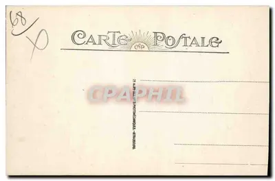 Mulhouse — Hotel Pocztowy i Kanał — wydawca N. Jaffray & Cie, Mulhouse, nr 48 — Rewers