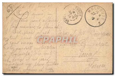 Mülhausen i. E. — Parte am allen Bassin — editor desconhecido, número de série não visível — Verso