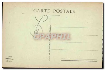 Mulhouse - École Supérieure et Caisse d'Épargne — Rewers