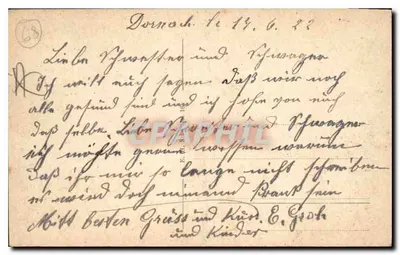 Mülhausen i. Elsass — Bollwerksturm na Metzerstraße — wydawca nie widoczny — Rewers