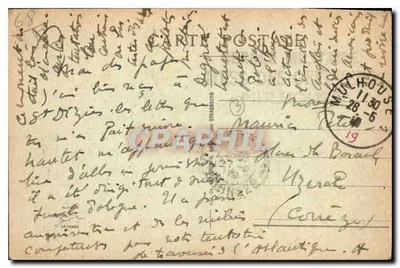 Toulouse - Sąd — wydawca anonimowy, numer serii nieczytelny — Rewers