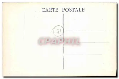 Zamek w Chauffailles (S.-et-L.) — Historia i Zabytki Burgundii — Wydawca: M. Monod — Rewers
