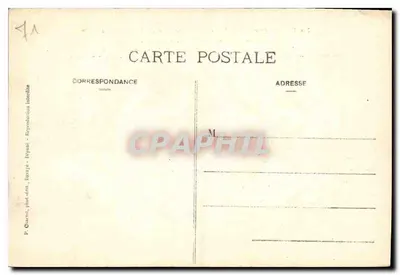 Castelo de Monceau — Prissé — Editor P. Charvet — Verso