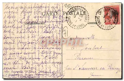 Zamek La Prée — Le Morvan Illustré n°123 — G. Geyral, wydawca, Saône-et-Loire — Rewers