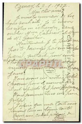 Zamek Chavy w Ozenay — Otoczenie Tournus — Wydawca Forestier, n°305 — Rewers