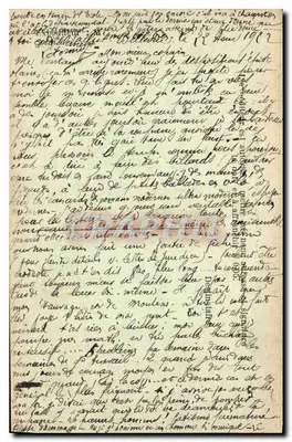 Blanzy — Le Château du Plessy (façade est) — éditeur anonyme, n° 72 — Rewers