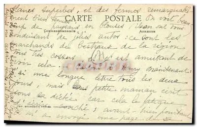 Ambiente de Chauffailles — Viaduto de Mussy-sous-Dun — Edit. Nugnes — Verso
