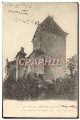Castelo de PIERRECLOS — Jatine e Voire — Coleção dos M. Alaux, Bonneville, França