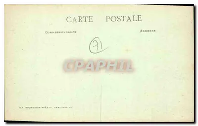 St-Maurice-les-Châteauneuf — Spinnerei Grins — E.T. Cluny — Achterkant