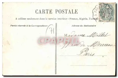 Chauffailles (Saône et Loire) — kaplica klasztoru — Verchère Dubost, Wyd. — Rewers