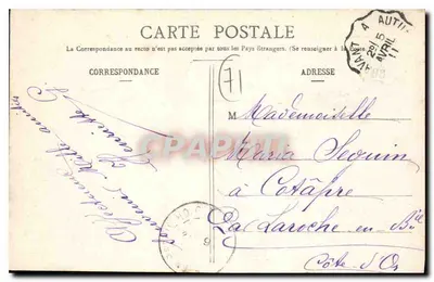 Ruinas del Castillo de Gabrielle d'Estrées — Le Morvan illustré — editor no visible — Reverso