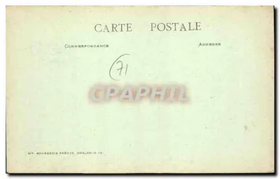 St-Maurice-les-Châteauneuf — Fiação de Grins — E.T. Chony — Verso