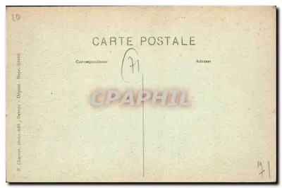 Capela senhorial de Dommange em Igé (Romana) — Le Mâconnais Illustré — P. Charret, fotógrafo — Verso