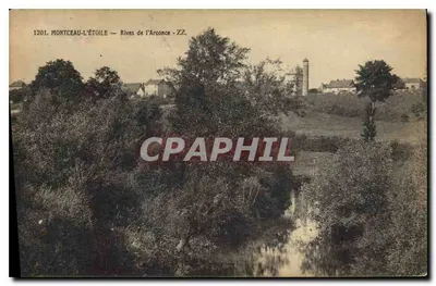 Montceau-l'Étoile — Riberas do Arconce — ZZ. — Editor ZZ, n° 1201