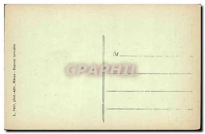 Absydę kościoła w Bussières — Souvenirs de Lamartine, n°78 — L. Petit, fot. wyd. Mâcon — Rewers