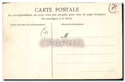 Châteauneuf - Stary Zamek — wydawca Châteauneuf, nr 343 — Rewers