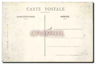 Bilhete postal antigo Tavernay Interior da Igreja — Verso