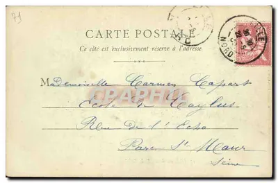 Castillo de Cormatin — Editor: Chataure de Burgogne Phototypique Frères — N° 12 — Reverso