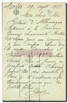 Chalon-sur-Saône — Plac Obelisku — Wydawca P. Ollivier, nr 1 — Rewers