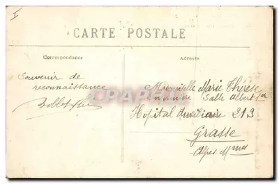 Le Mans — Katedra — Nef, strona północno-zachodnia — styl romański XX wieku — jedynie pozostałości pierwotnej katedry i starego biskupstwa — wydawca: A. Aulet — nr 166 — Rewers