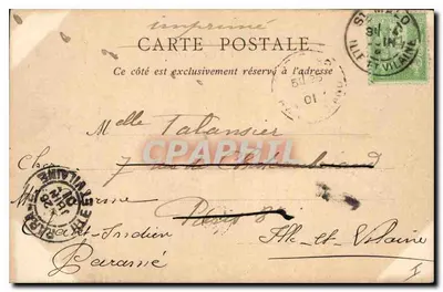 Le Mans — Abside da Catedral — ND Phot — Verso