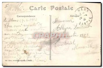Le Mans — Abside da Catedral — ND: Foto — Verso