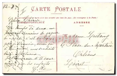 La Casa del Poeta Scarron (Vieux Mans) — Edizione N. G. — Verso
