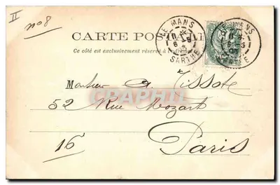Le Mans — Église N.-D. de la Couture — n°8 — Rewers