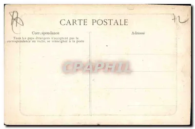 Kapliczka w Sarthe przy Kowale-Collet — Alpy Mancelles, Saint-Léonard-des-Bois (Sarthe) — n°26 — Rewers