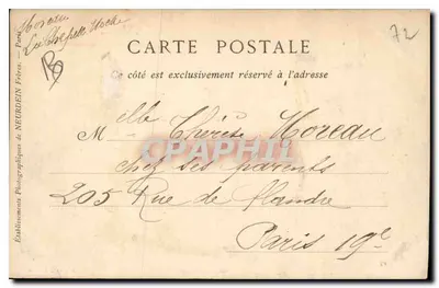 SAINT-LÉONARD-des-BOIS — Algemene uitzicht — Alborédu — Achterkant