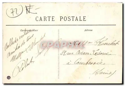 Saint-Léonard i Butta du Haut-Fourché — Alpy Mancelles — Zbiór M. Colasse — Rewers