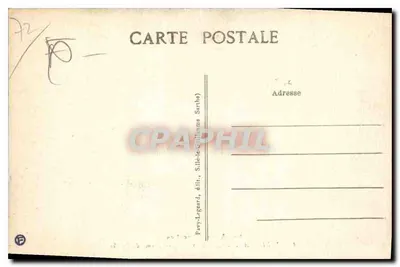 As Alpes Mancelles — Fazenda de Linthe — Sile-le-Guillaume (Sarthe) — Verso