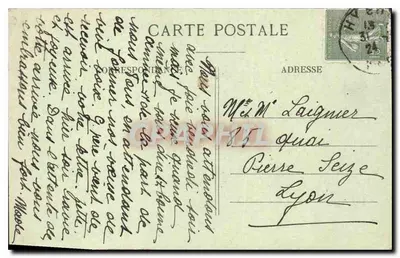 Hyères — Entrata della Chiesa di San Paolo e porta della Salita di San Bernardo — Agence de Journaux, Hyères — Verso
