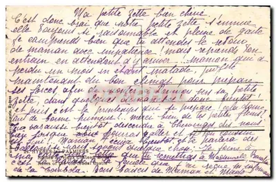 Ruiny średniowiecznego zamku Comba — Hyères — wydawca nie widoczny — Rewers
