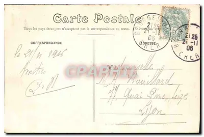 Bourges — Portal da Catedral — Editor Bourges, n° 722 — Verso