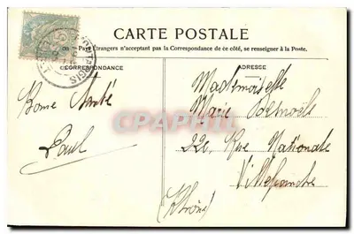 Montargis — Katedra św. Małgorzaty — Chartier bracia, wyd., Montargis — Rewers