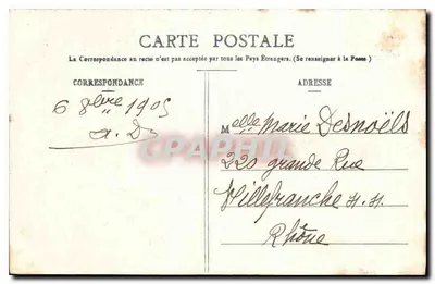Bar-le-Duc - Katedra św. Etienne — Zaczęta w XIV wieku i zakończona na początku XVII wieku — Wdowa Em. Collot, wyd., Bar-le-Duc — Rewers