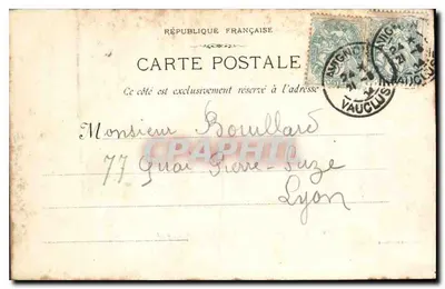 Avignon - 1911 - Most Świętego Benezjusza — wydawca Lacoua Mânnhille — Rewers