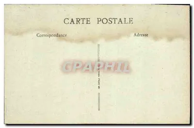Annecy — As Arcadas da Rue de l'Isle — B. F., Paris — Verso