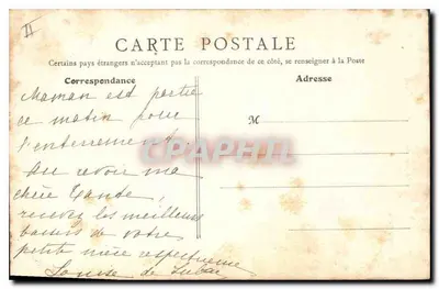 Lyon – Katedra Ainay — B.F., Paryż, nr 695 — Rewers