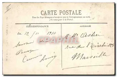 LYON — Torre Metálica de Fourvières — editor não visível, n° de série 31 — Verso