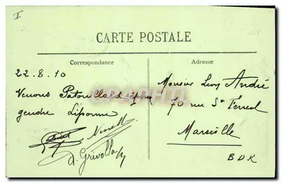 LYON — Fontaine Bartholdi — LL. — Verso