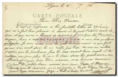 Lyon - Khách sạn thành phố. Được xây dựng từ năm 1646 đến 1672, bởi Simon Maupin — B. F., PARIS — Mặt sau