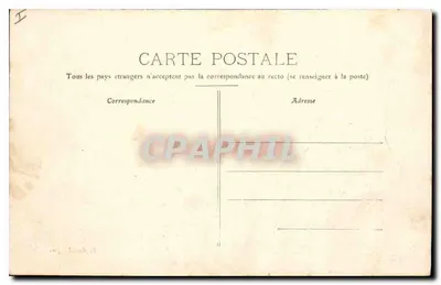 LYON — Palais des Beaux-Arts — P. Martel, Lyon, n°72 — Verso