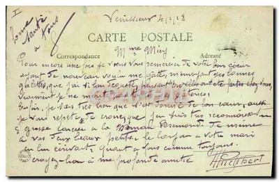 Lione — Fontana Bartholdi — B. F., Parigi — Verso