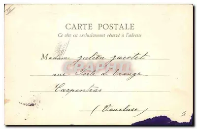 Lyon — Kościół Fourvières — B. F., Paryż, nr 720 — Rewers