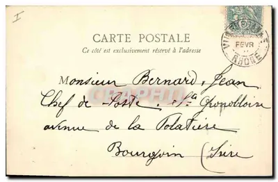 Lyon — Catedral de São João — Entrada — Verso