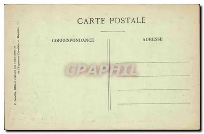 Esposizione Nazionale Coloniale di Marsiglia 1922 — Il Palazzo dell'Africa Occidentale — Foto F. Detaillé, Marsiglia — Verso