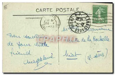 Paryż — Święty Kardynał i funikular Montmartre — C. M. — Rewers